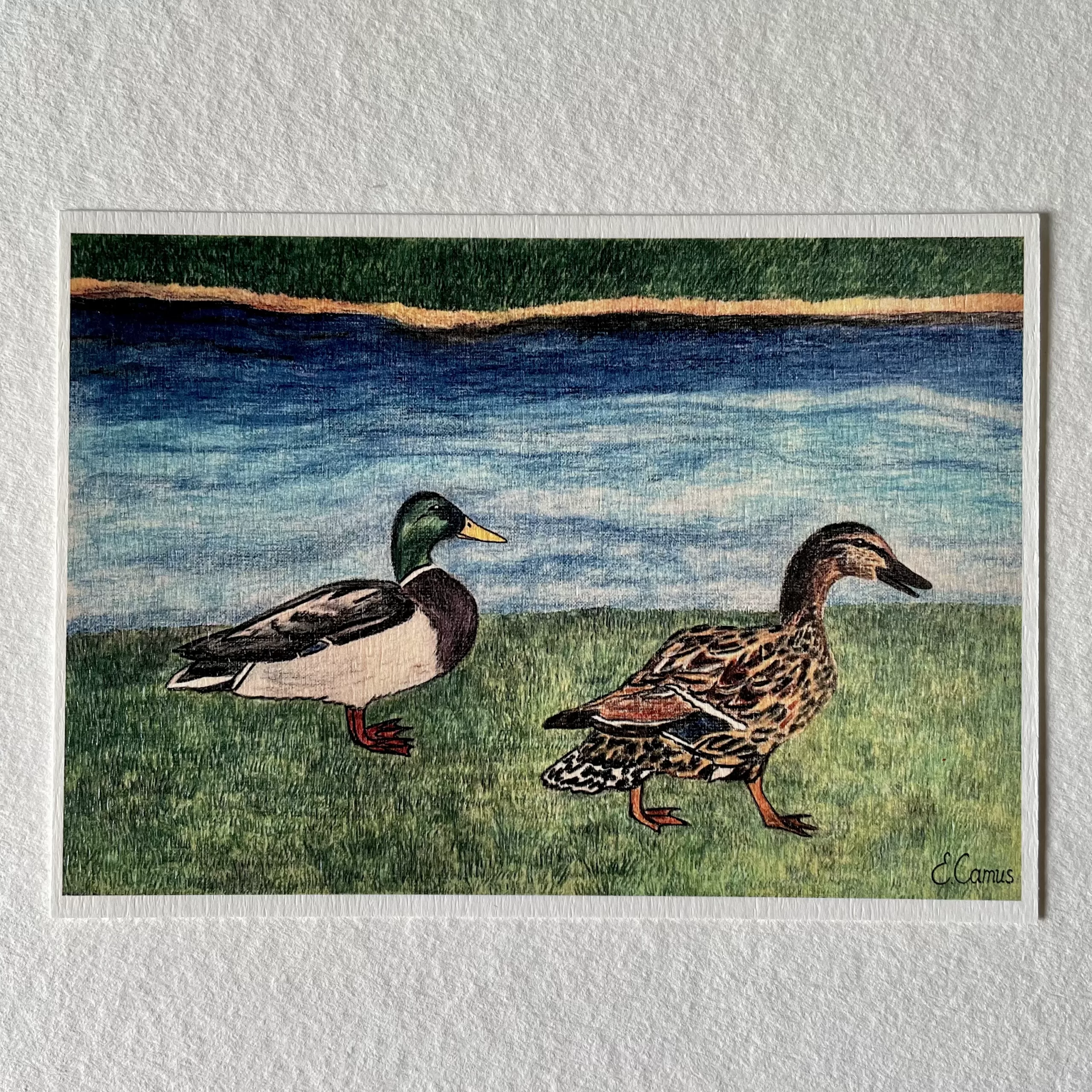 Promenade art print