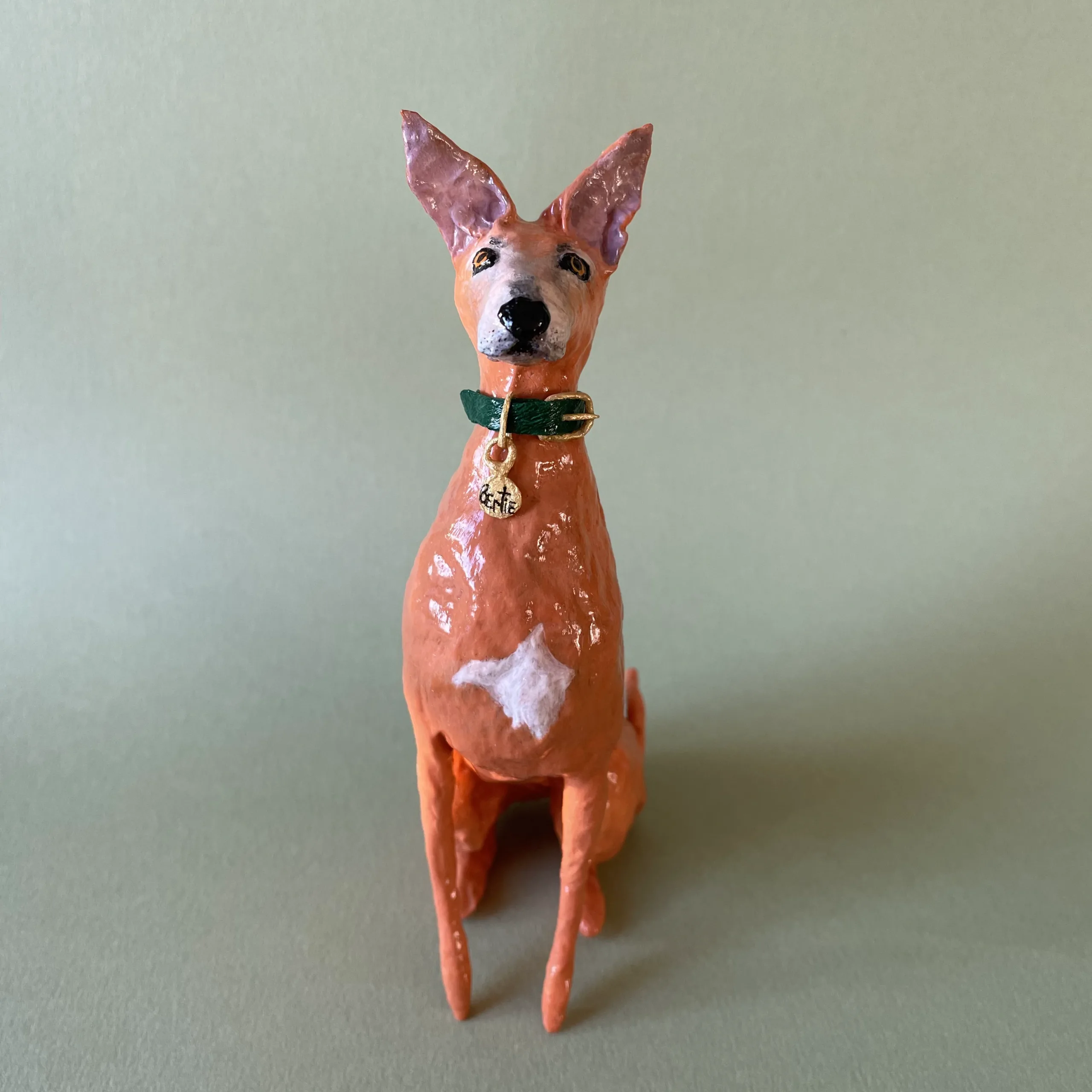 Lurcher customised figurine