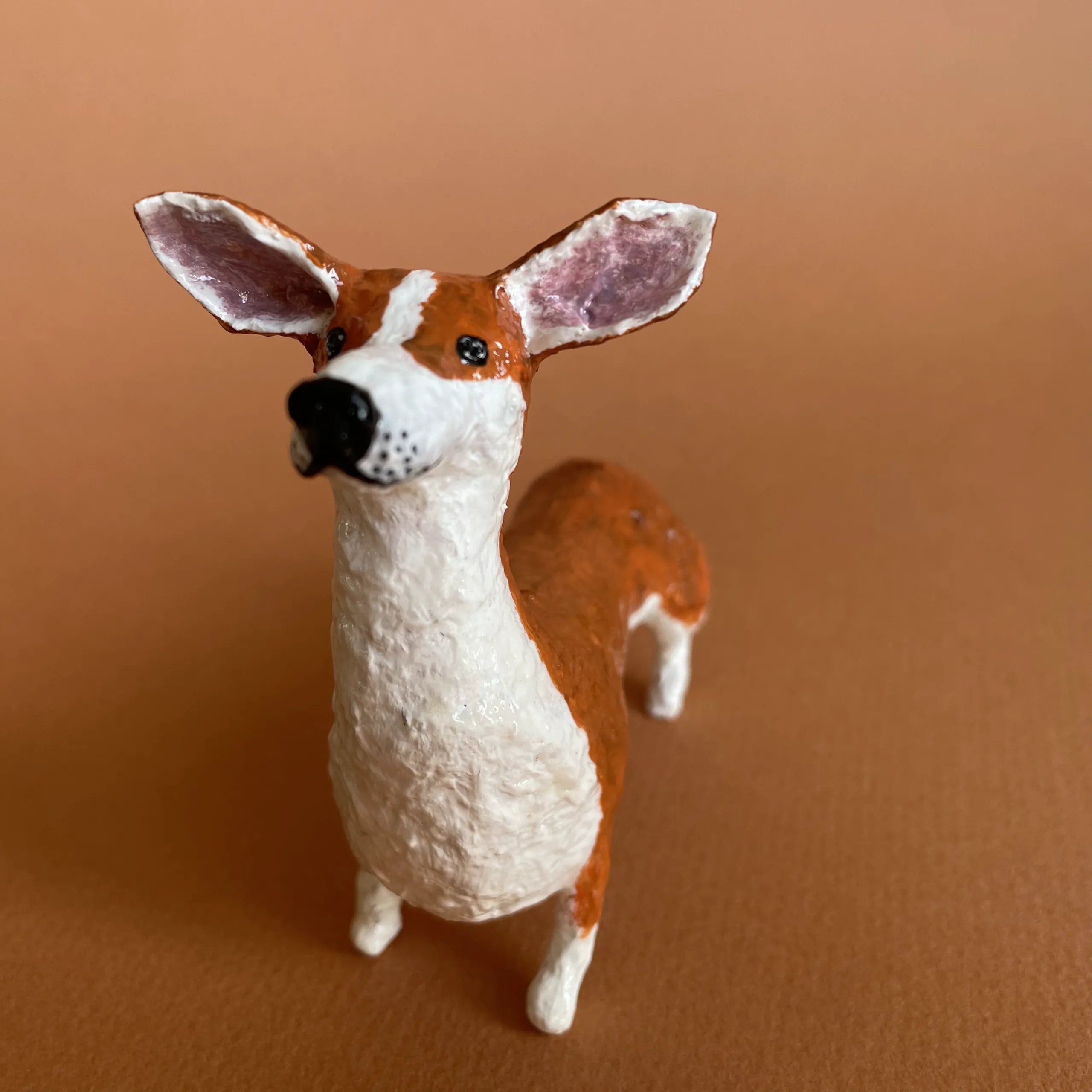 Corgi miniature figurine