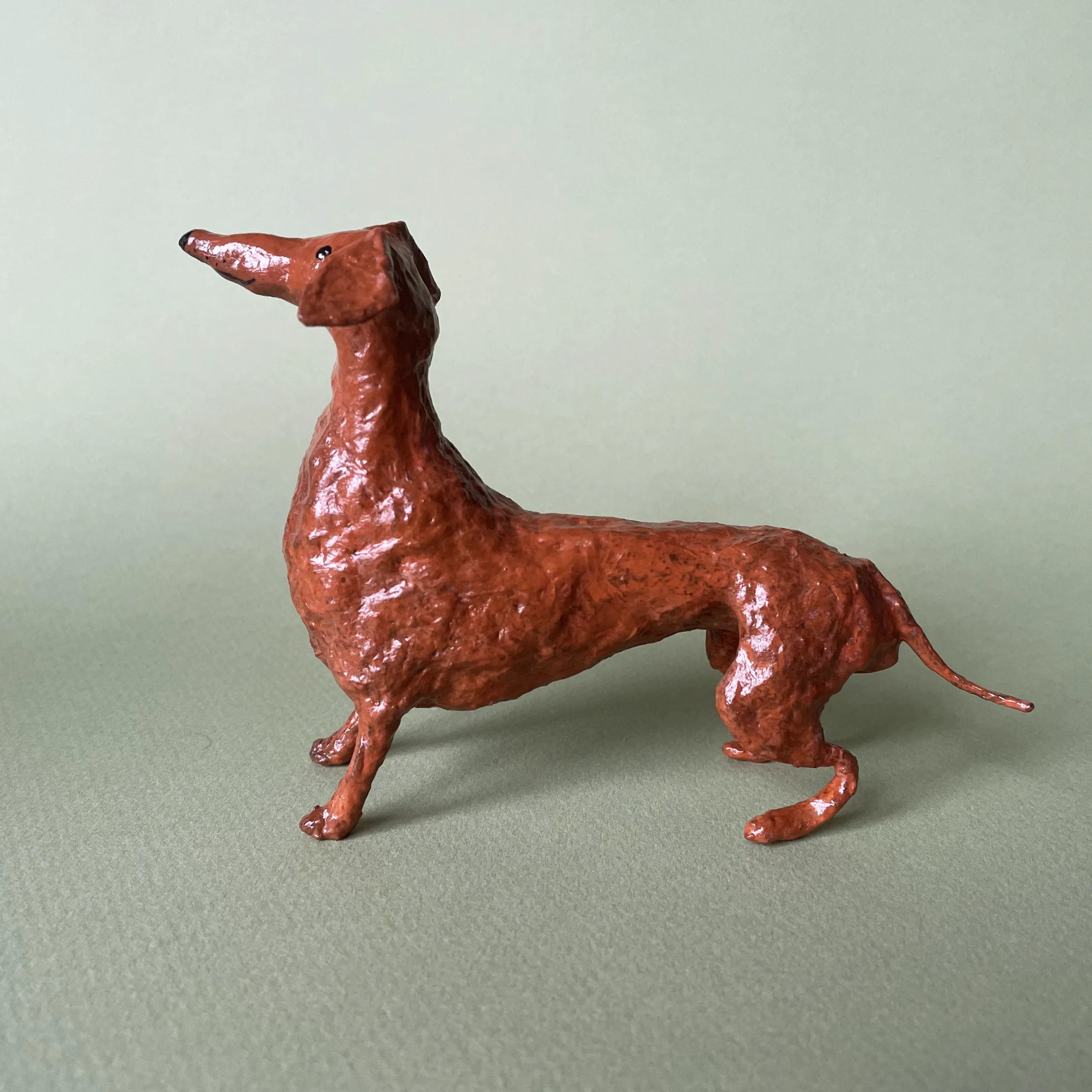 Dachshund handmade figurine