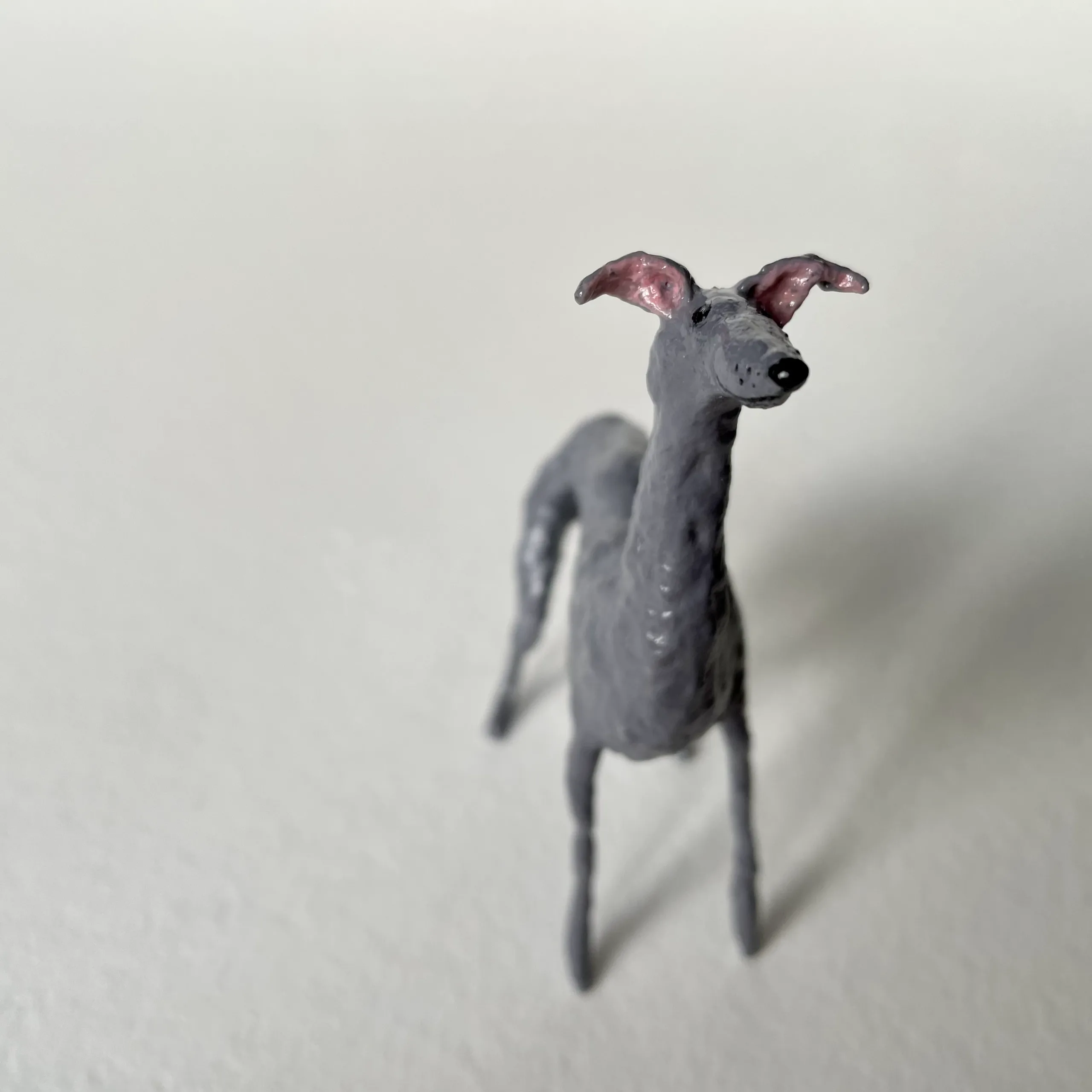 Greyhound miniature figurine