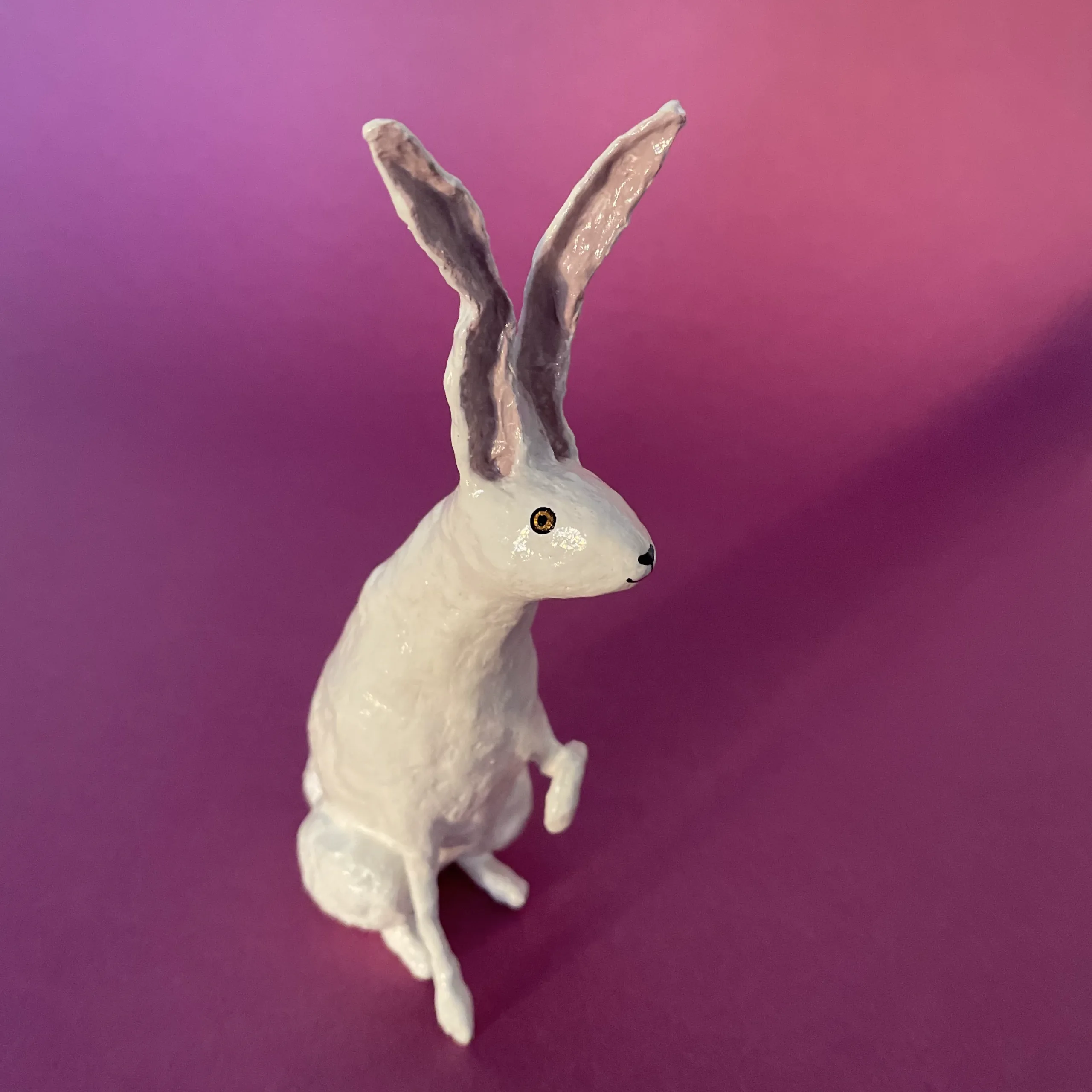 Bunny easter figurine