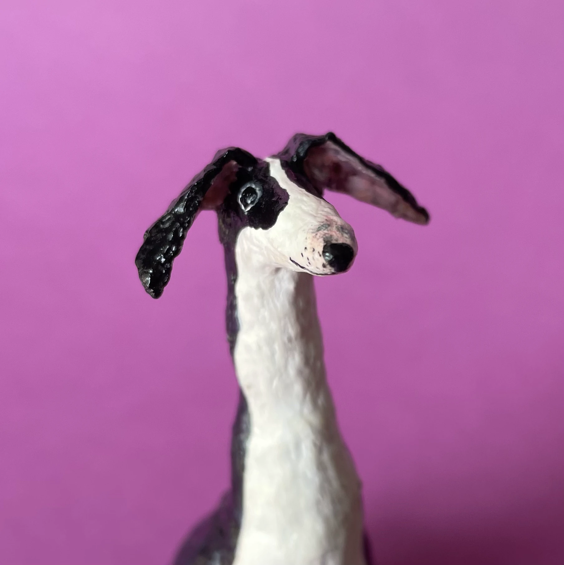 lurcher decorative handmade figurine