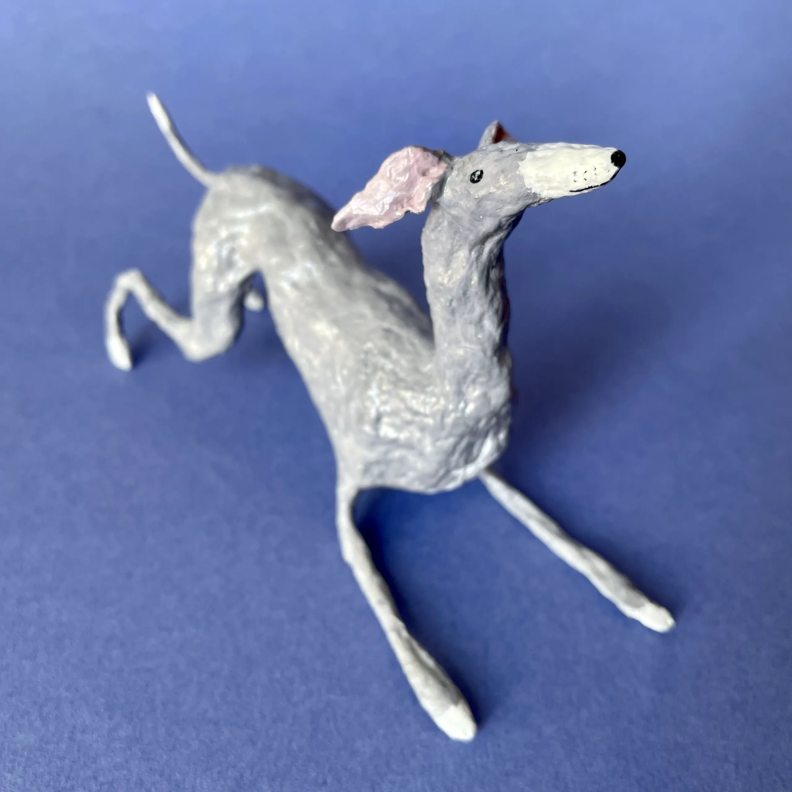 italian greyhound decorative handmade figurine