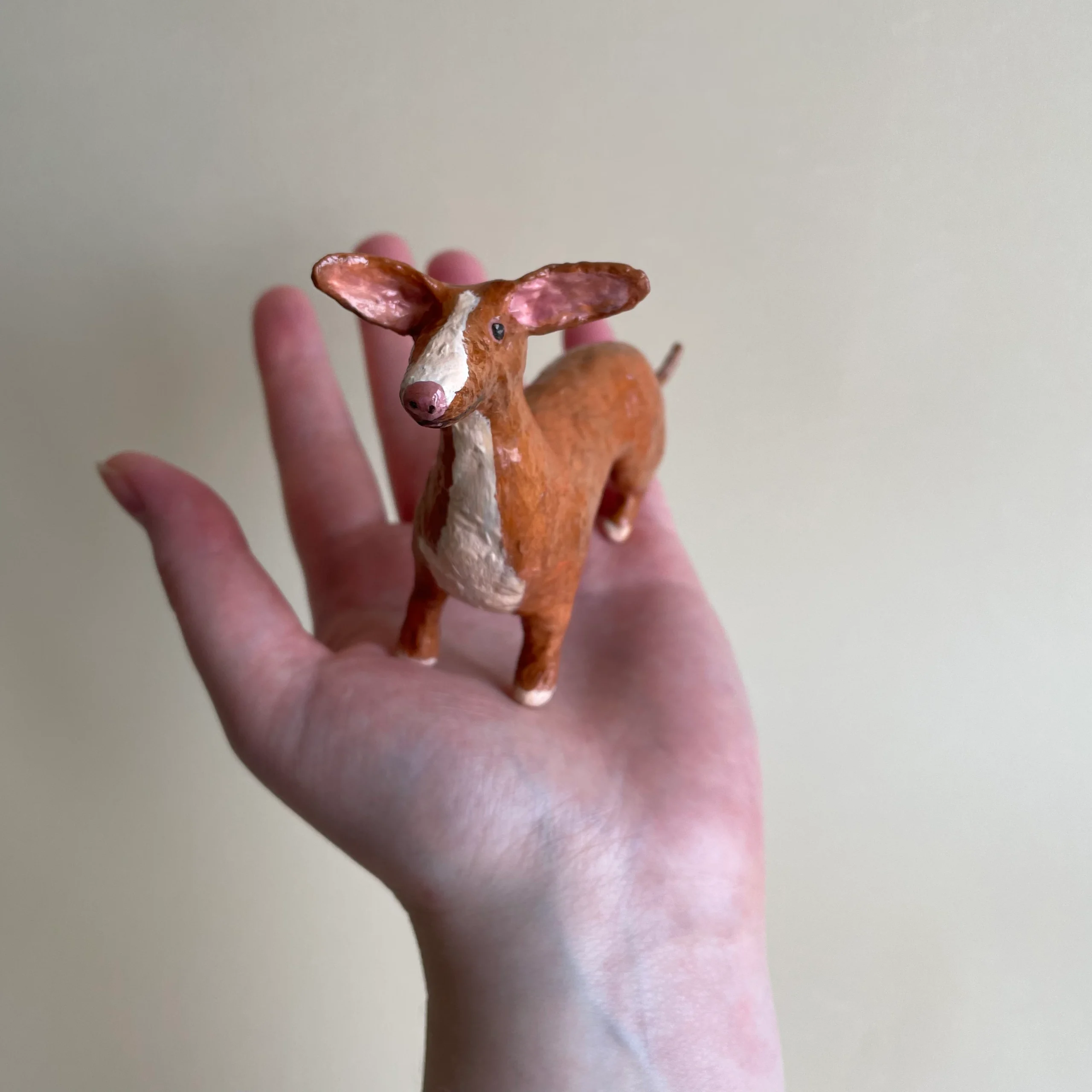 Podenco maneto figurine