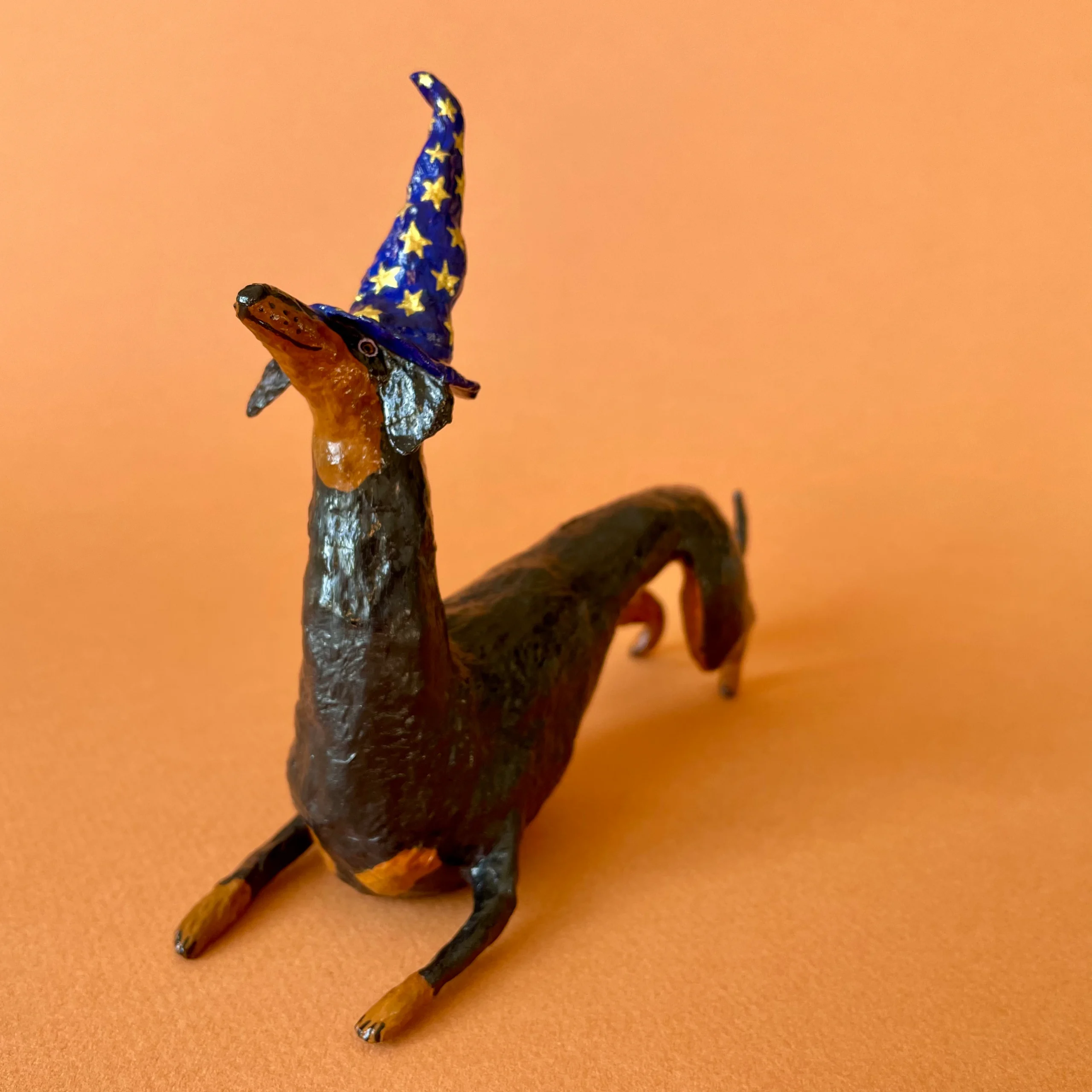 dachshund handmade decorative figurine